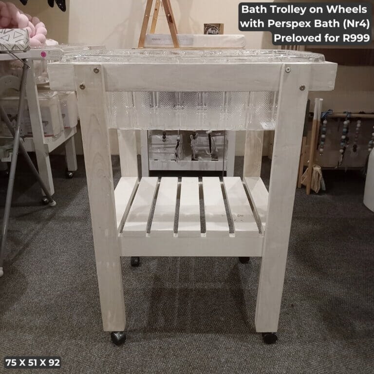 Bath Trolley on Wheels