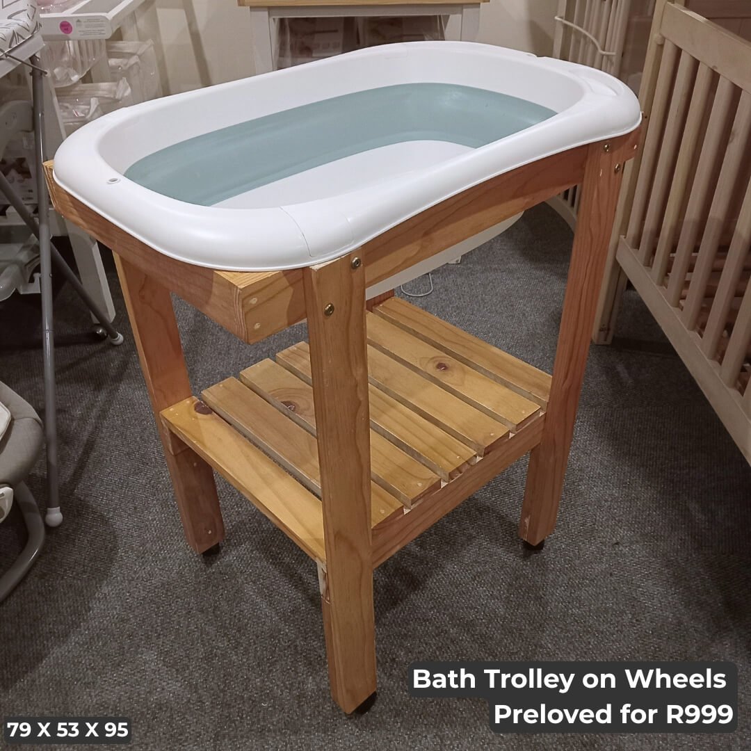 Bath Trolley on Wheels