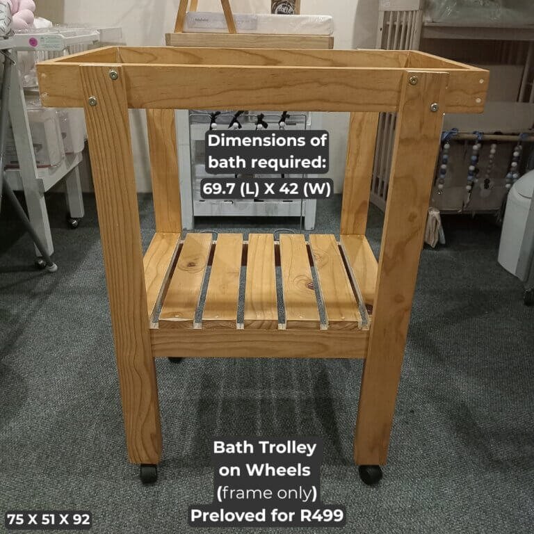 Bath Trolley on Wheels
