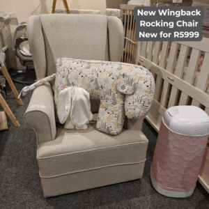 New Wingback Rocking Chair