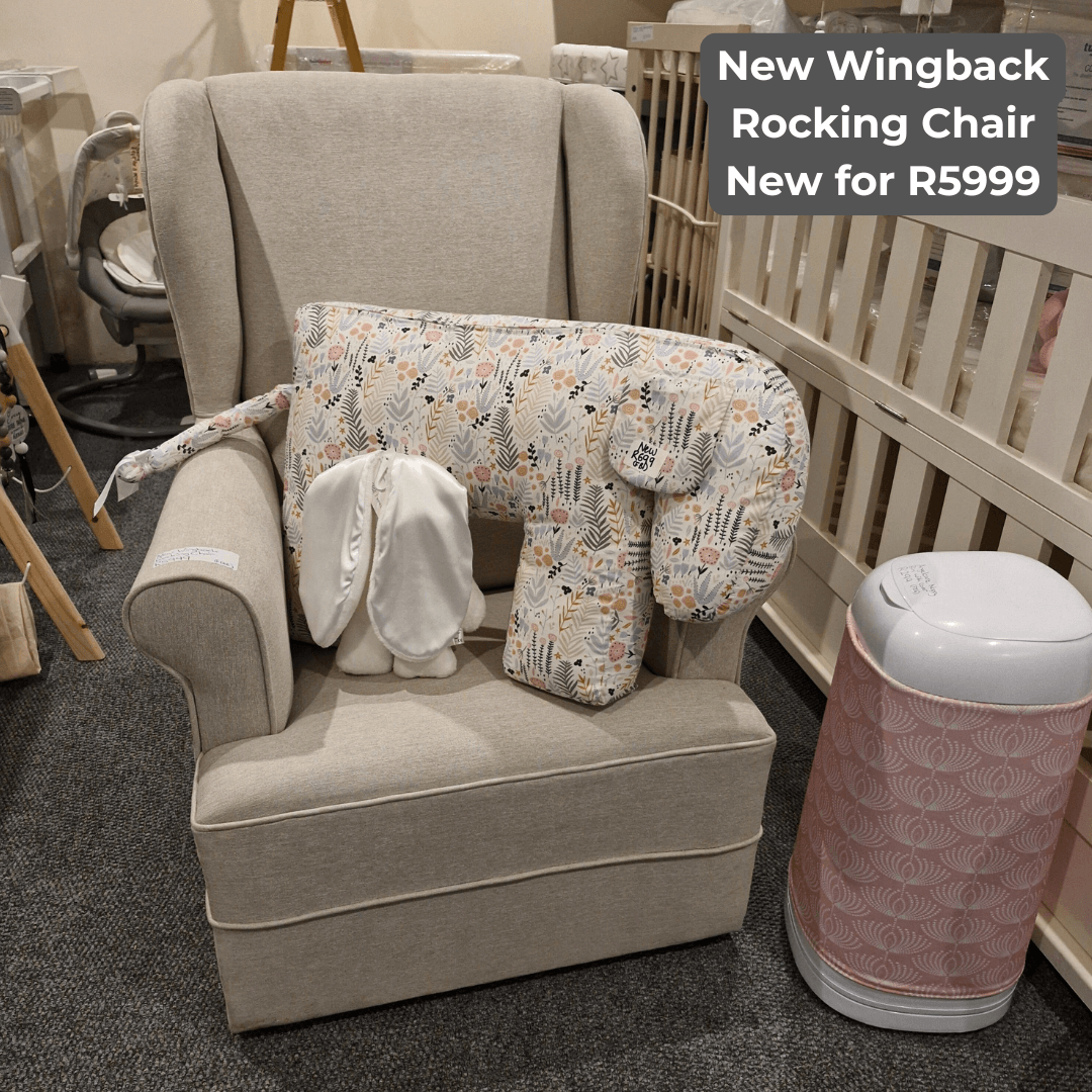 New Wingback Rocking Chair