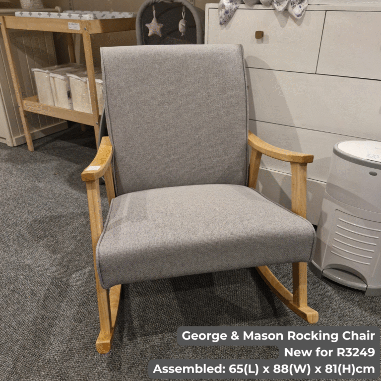 George & Mason Baby - Waterproof Rocking Chair (Grey)