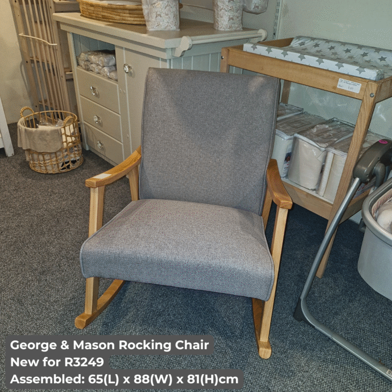 George & Mason Baby - Waterproof Rocking Chair (Grey)