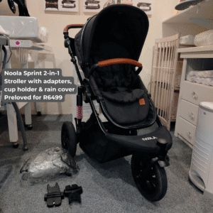 Noola Sprint 2-in-1 Stroller with adapters, cup holder & rain cover