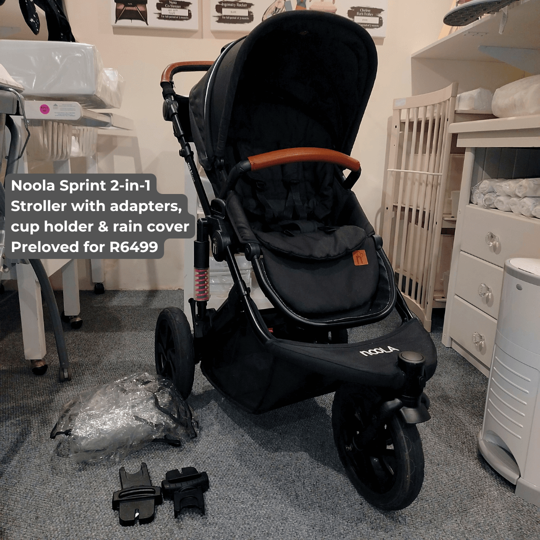Noola Sprint 2-in-1 Stroller with adapters, cup holder & rain cover