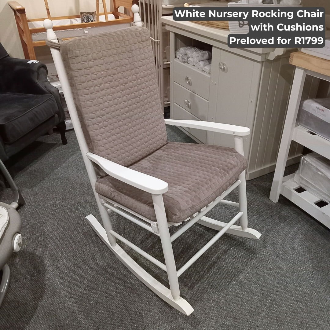 White Nursery Rocking Chair
