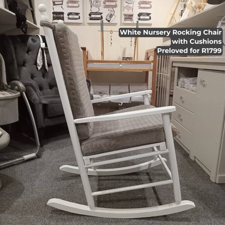 White Nursery Rocking Chair