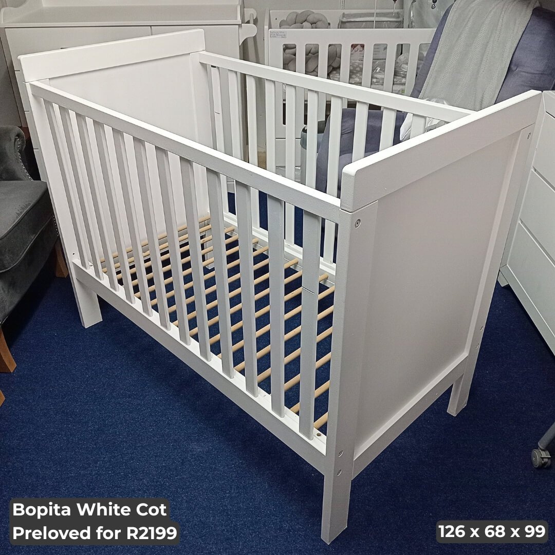 Bopita White Cot