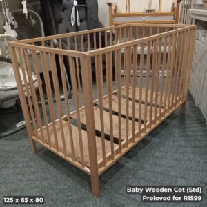 Baby Wooden Cot