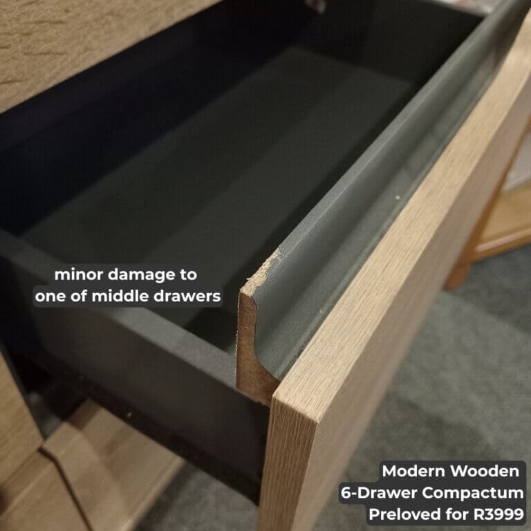 Modern Wooden 6-Drawer Compactum