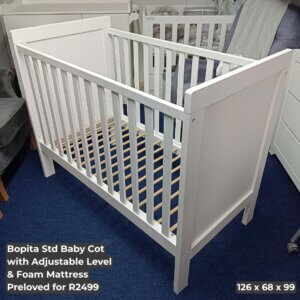 Bopita White Cot