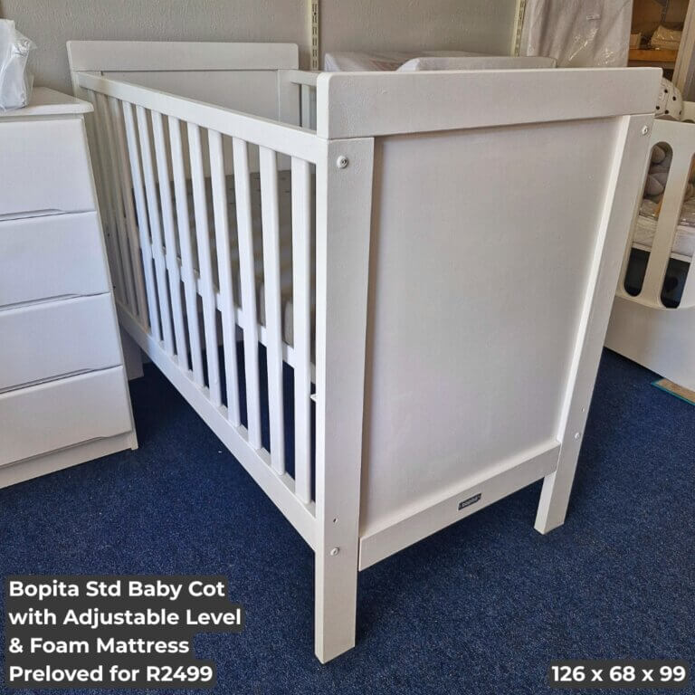 Bopita White Cot