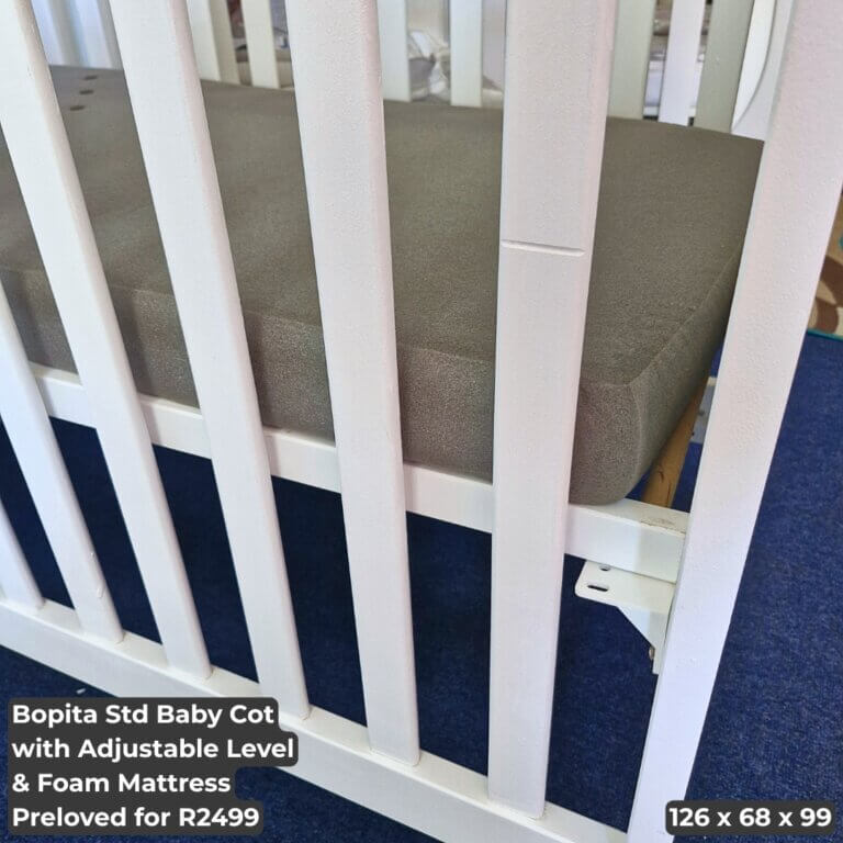 Bopita White Cot