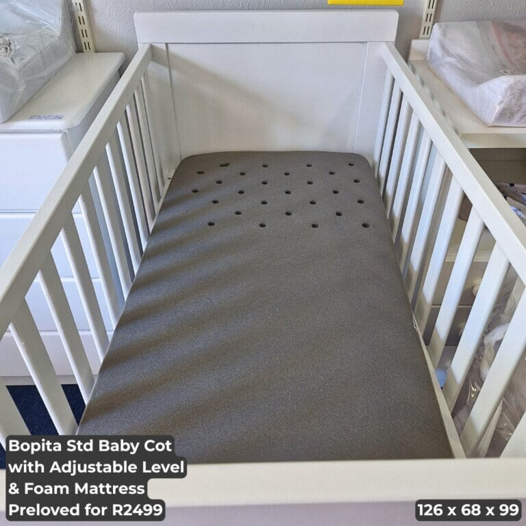 Bopita White Cot