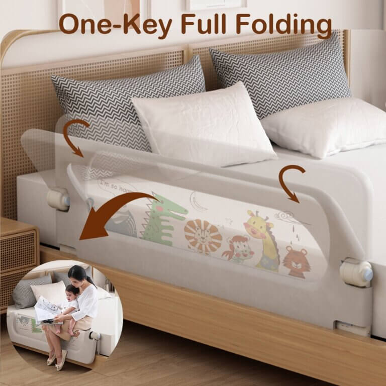 Bed Guard Rail for Baby or Toddler