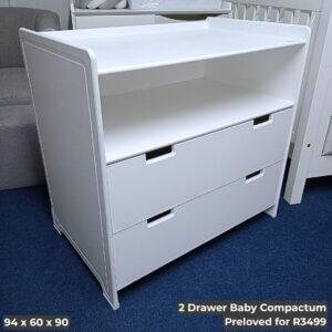 2 Drawer Baby Compactum