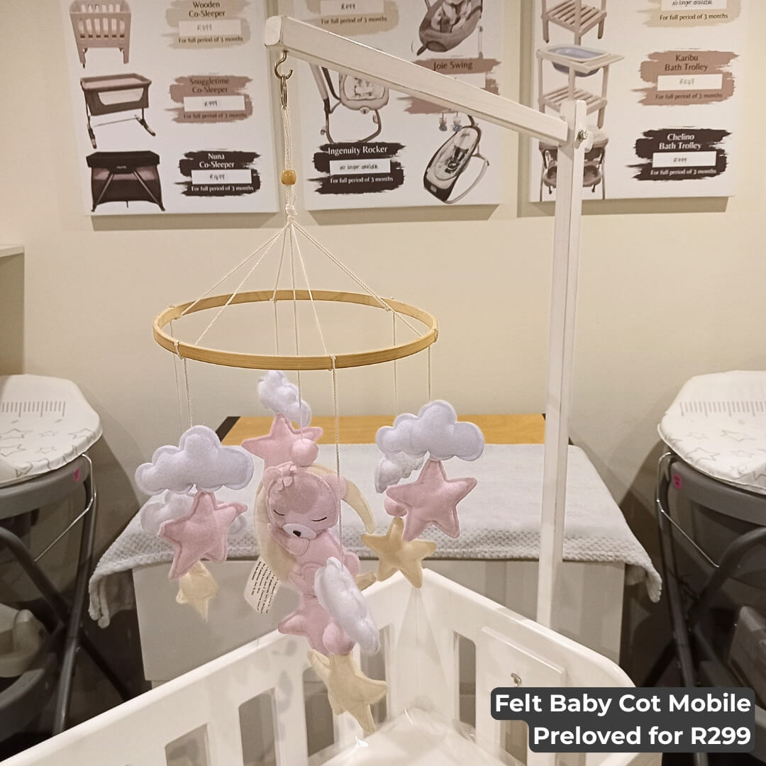 Felt Baby Cot Mobile