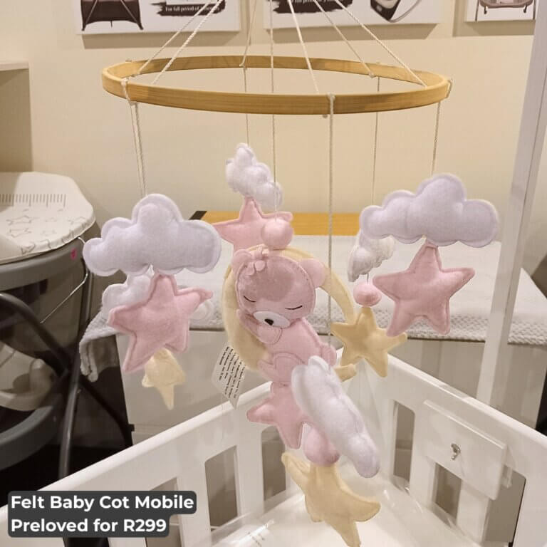 Felt Baby Cot Mobile