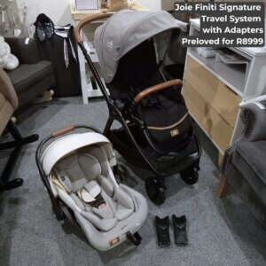 Joie Finiti Signature Travel System with Adapters