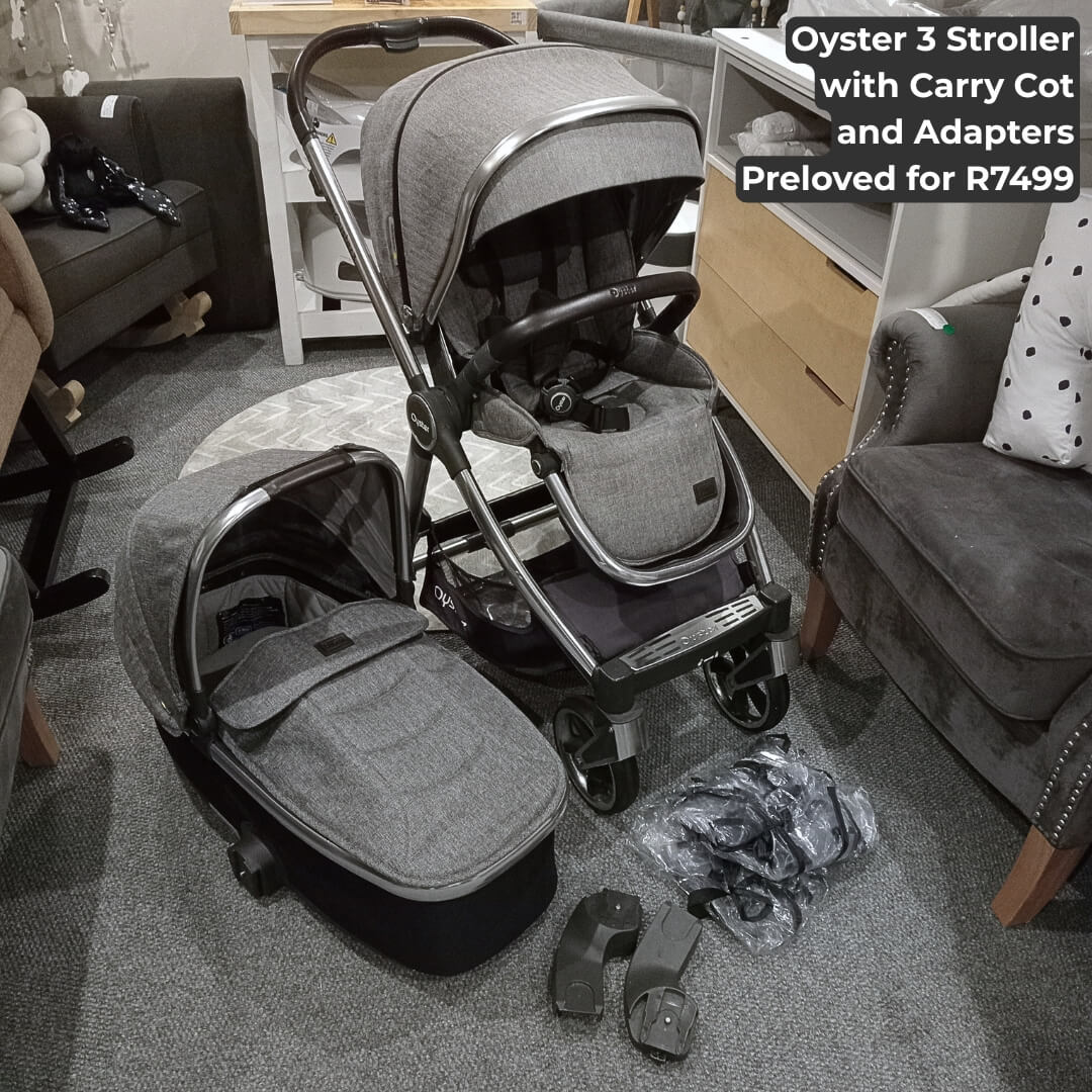 Oyster 3 Stroller with Carry Cot and Adapters