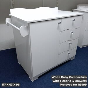 Compactum with 1 Door & 4 Drawers