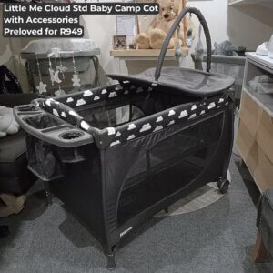 Little Me Cloud Std Baby Camp Cot
