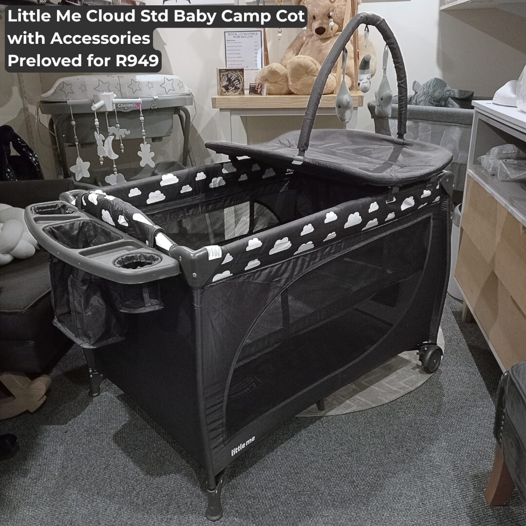 Little Me Cloud Std Baby Camp Cot