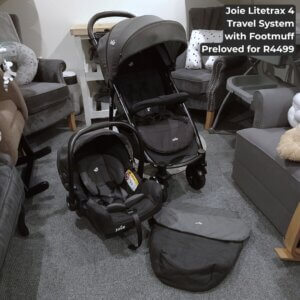 Joie Litetrax 4 Travel System with Footmuff