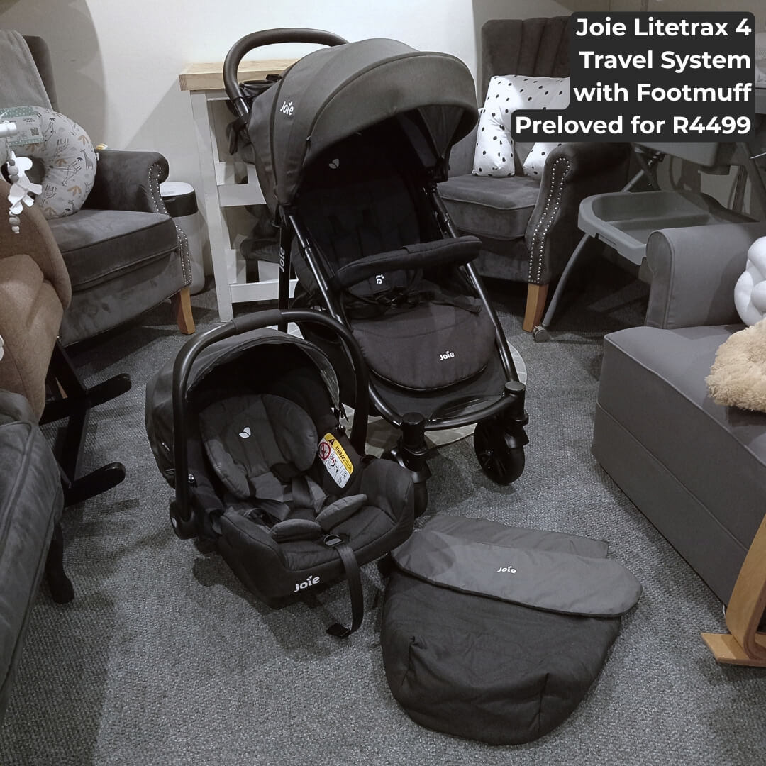 Joie Litetrax 4 Travel System with Footmuff