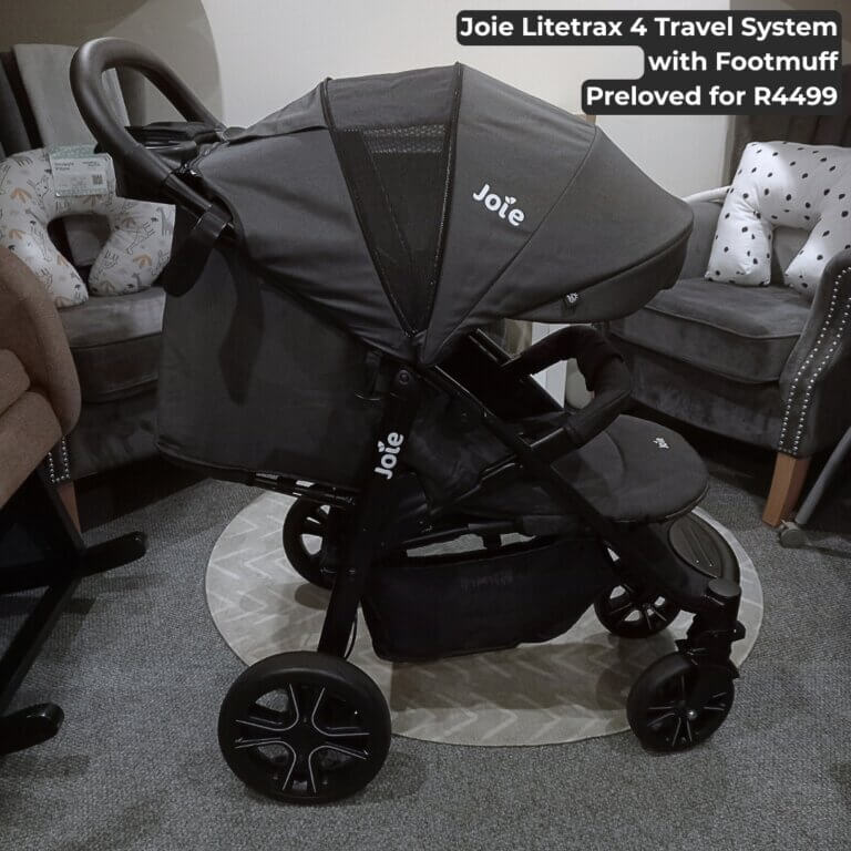 Joie Litetrax 4 Travel System with Footmuff