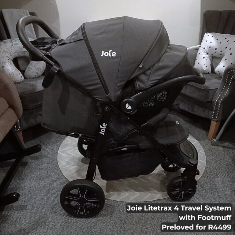 Joie Litetrax 4 Travel System with Footmuff