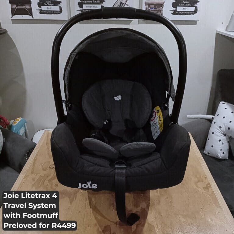 Joie Litetrax 4 Travel System with Footmuff