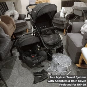 Joie Mytrax Travel System with Adapters & Rain Cover