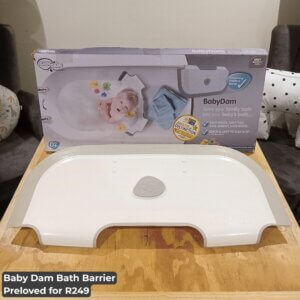 Baby Dam Bath Barrier