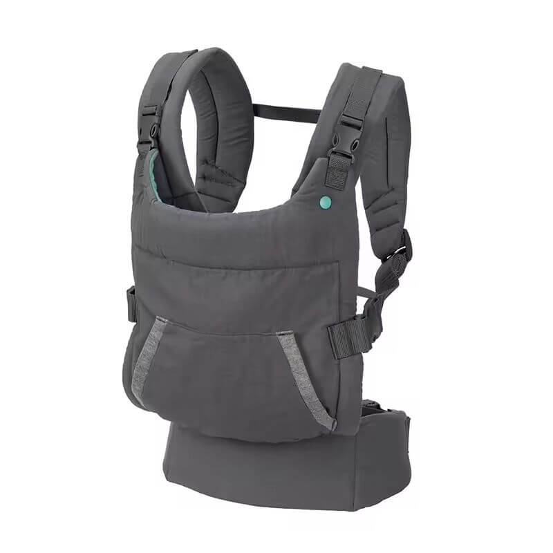 Front and Back Baby Carrier with Hip Seat